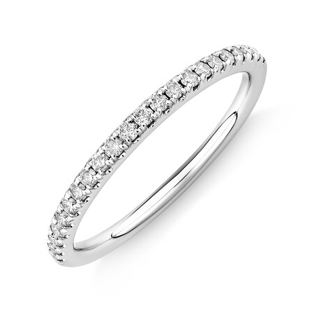 Bridal Set with 0.50 Carat TW of Diamonds & Aquamarine in 14kt White Gold Bridal Set with 0.50 Carat TW of Diamonds & Aquamarine in 14kt White Gold
