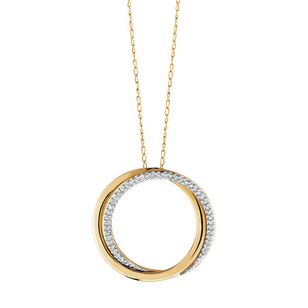 Pendant with Diamonds in 10kt Yellow Gold Pendant with Diamonds in 10kt Yellow Gold