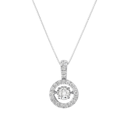 Everlight Pendant with 1 Carat TW of Diamonds in 14kt White Gold Everlight Pendant with 1 Carat TW of Diamonds in 14kt White Gold