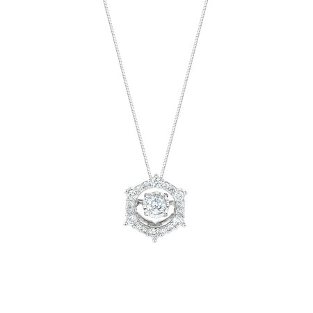 Everlight Pendant with 1/3 Carat TW of Diamonds in 10kt White Gold Everlight Pendant with 1/3 Carat TW of Diamonds in 10kt White Gold