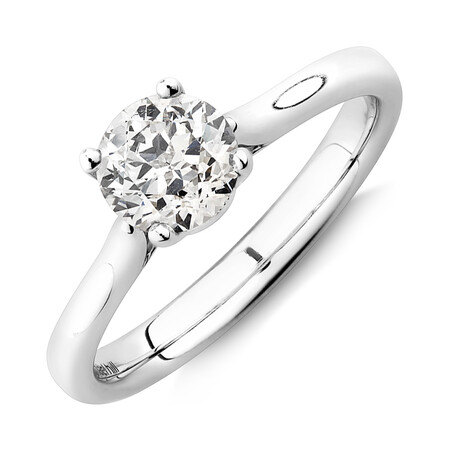 Southern Star Solitaire Engagement Ring with a 1 Carat TW Diamond in 14kt White Gold Southern Star Solitaire Engagement Ring with a 1 Carat TW Diamond in 14kt White Gold