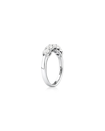 Evermore 5 Stone Wedding Band with 1 Carat TW of Diamonds in 14kt White Gold Evermore 5 Stone Wedding Band with 1 Carat TW of Diamonds in 14kt White Gold