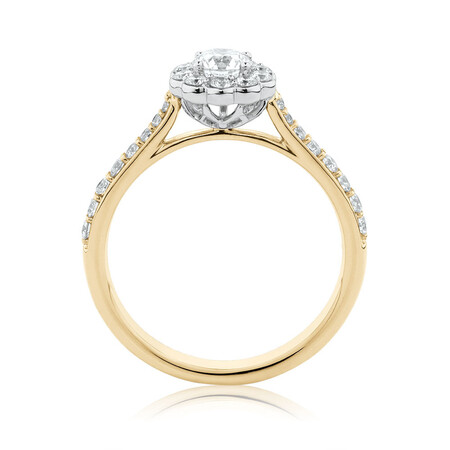 Southern Star Engagement Ring with 3/4 Carat TW of Diamonds in 14kt Yellow & White Gold Southern Star Engagement Ring with 3/4 Carat TW of Diamonds in 14kt Yellow & White Gold