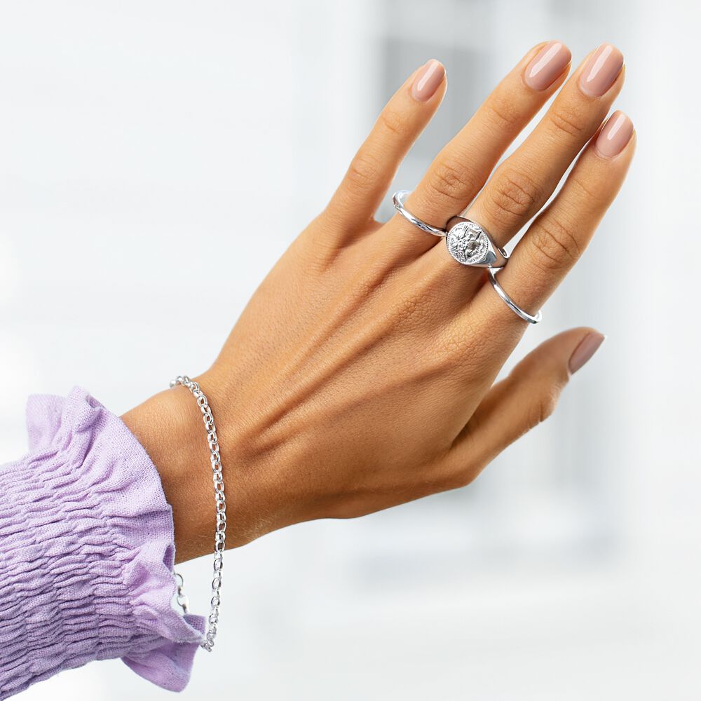 Stacker Ring in Sterling Silver