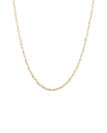 45cm (18") Fancy Chain in 10kt Yellow & White Gold 45cm (18") Fancy Chain in 10kt Yellow & White Gold