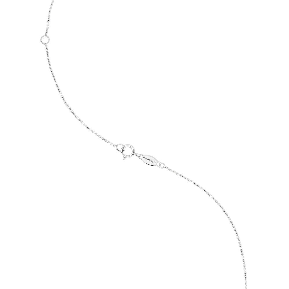 "C" Initial Pendant in Sterling Silver