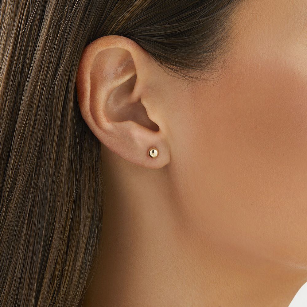 5mm Ball Stud Earrings 10kt Yellow Gold