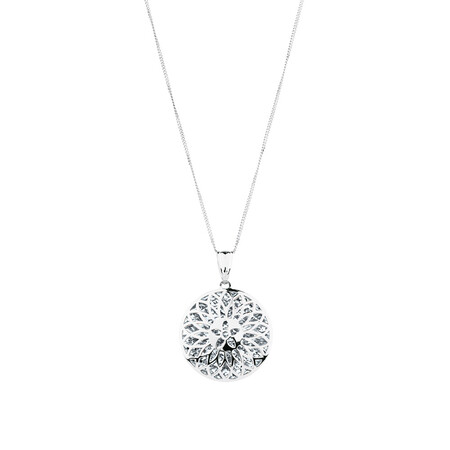 Pendant in 10kt White Gold Pendant in 10kt White Gold