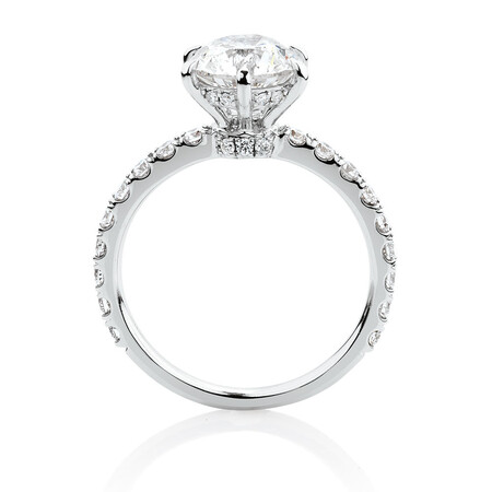 Sir Michael Hill Designer Engagement Ring With 2.52 Carat TW Of Diamonds In 14kt White Gold Sir Michael Hill Designer Engagement Ring With 2.52 Carat TW Of Diamonds In 14kt White Gold