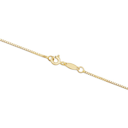 45cm (18") Box Chain in 10kt Yellow Gold 45cm (18") Box Chain in 10kt Yellow Gold
