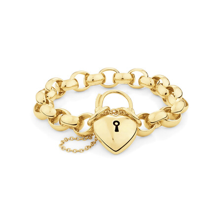19cm (7.5") Belcher Bracelet in 10kt Yellow Gold 19cm (7.5") Belcher Bracelet in 10kt Yellow Gold