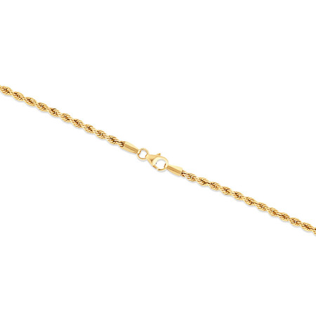 50cm (20") Rope Chain in 10kt Yellow Gold 50cm (20") Rope Chain in 10kt Yellow Gold