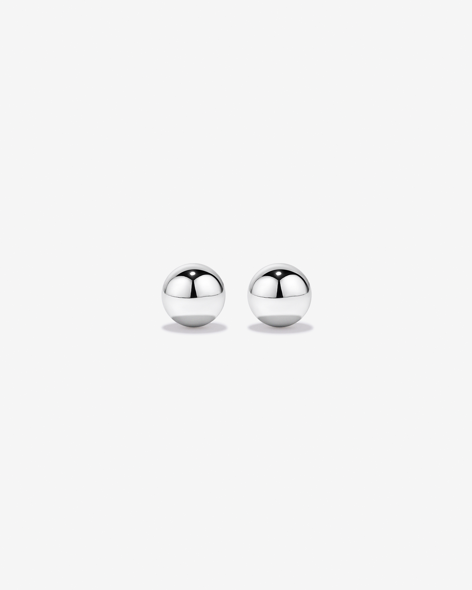 7mm Ball Stud Earrings in Sterling Silver