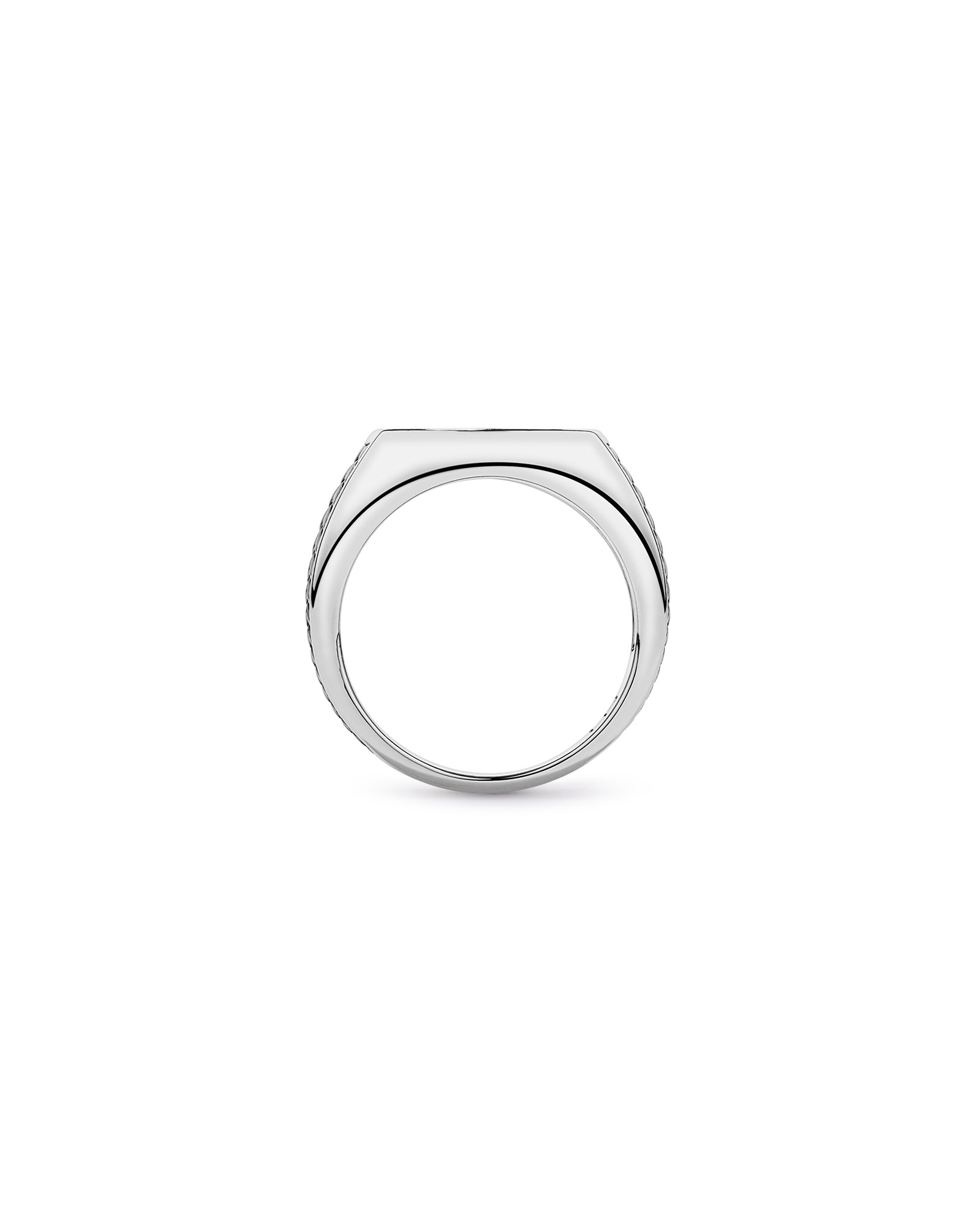 Turquoise Signet Ring in Sterling Silver