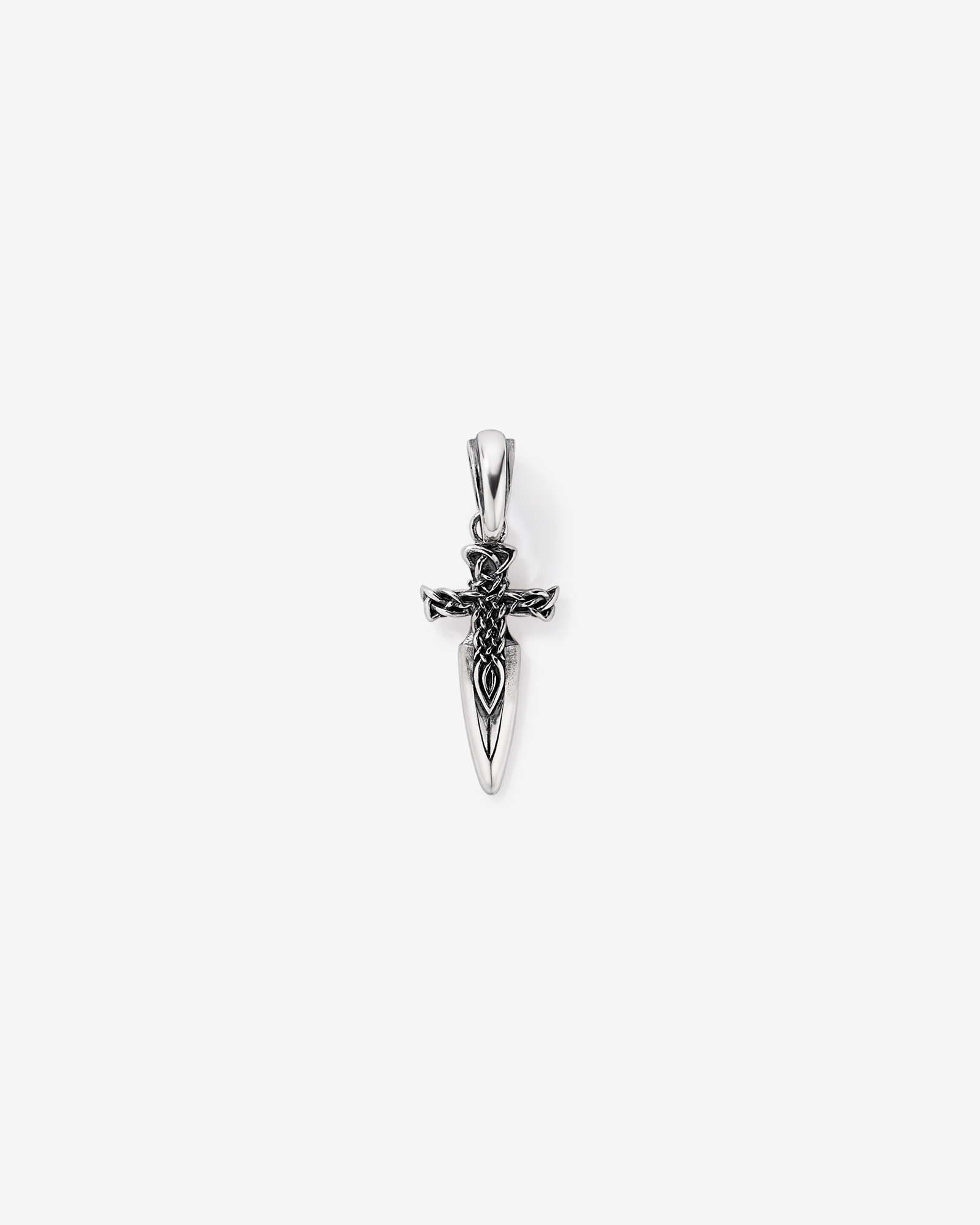 Dagger Pendant in Sterling Silver