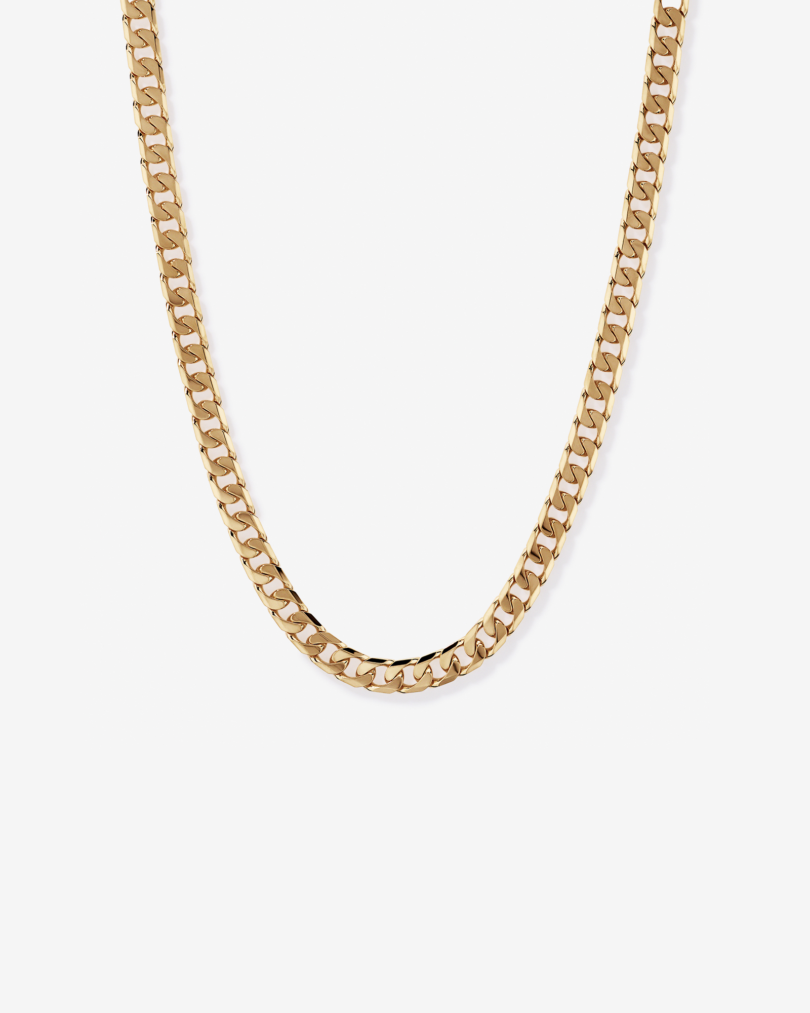 60cm Curb Chain in 18kt Vermeil