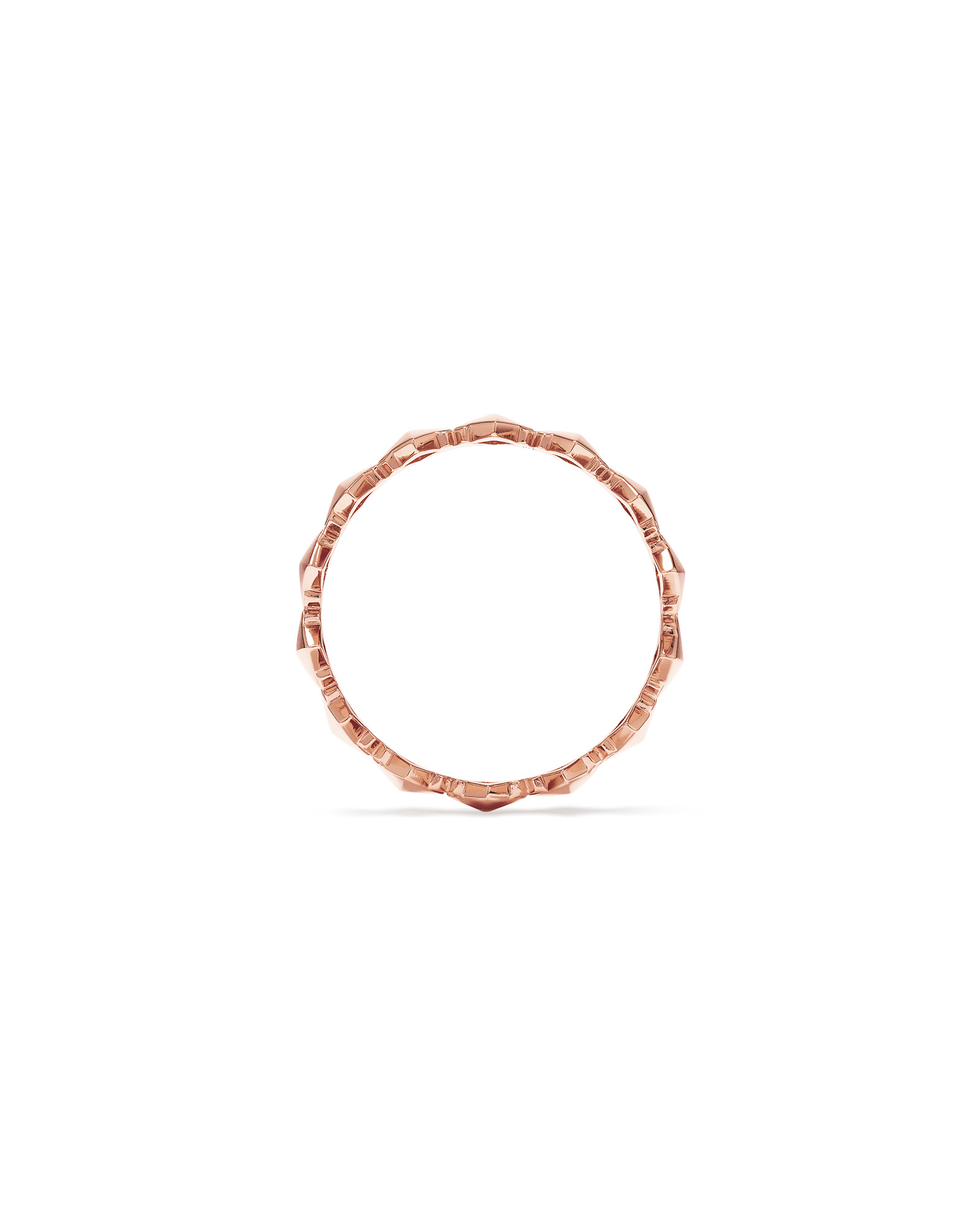 Bague Pointe Signature Connect en Or Rose 10 kt
