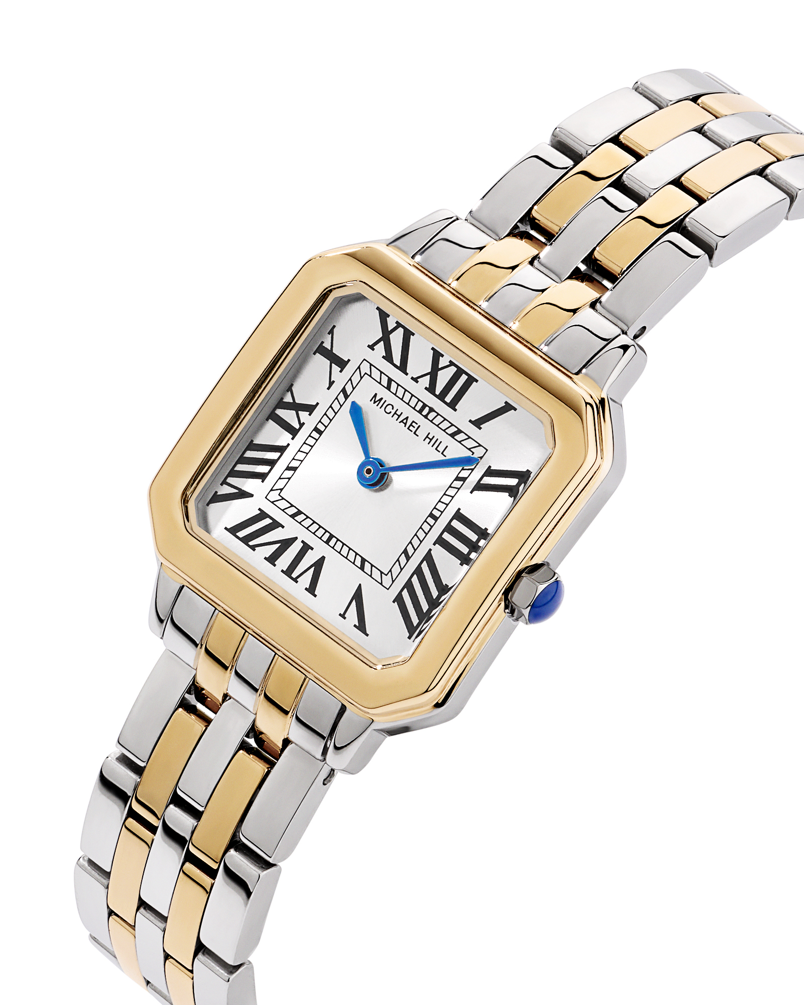 Women’s Square Dial Watch in Two-Tone Stainless Steel