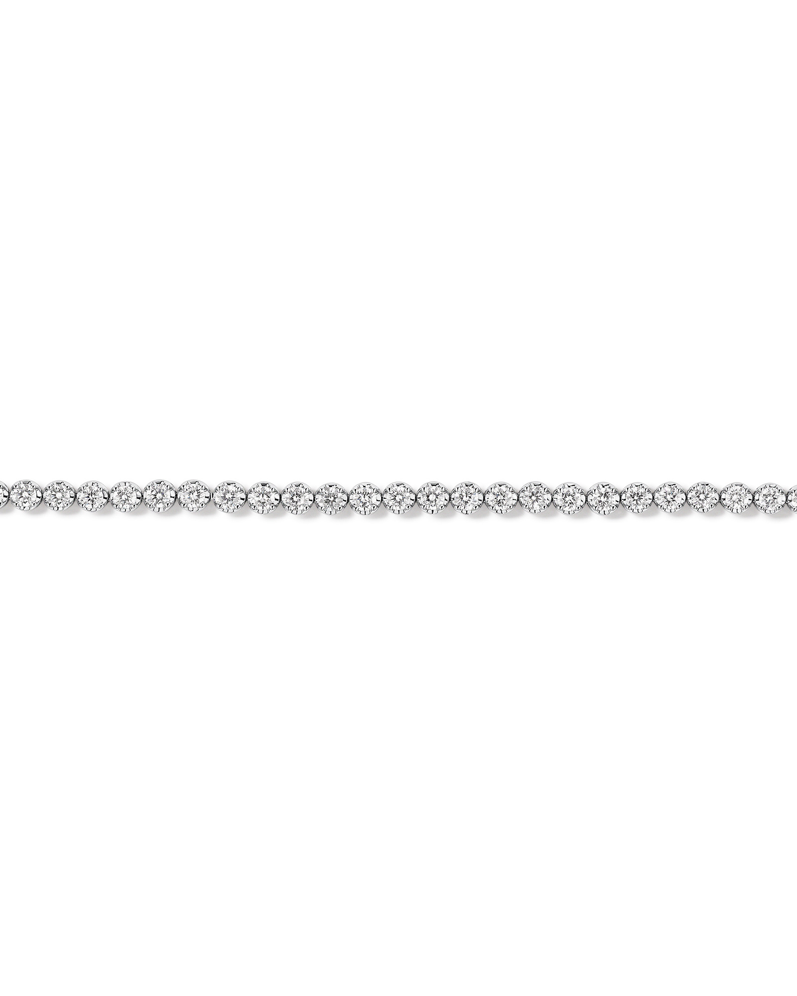 4.00 Carat TW of Laboratory-Grown Diamond Tennis Bracelet in 10kt Gold