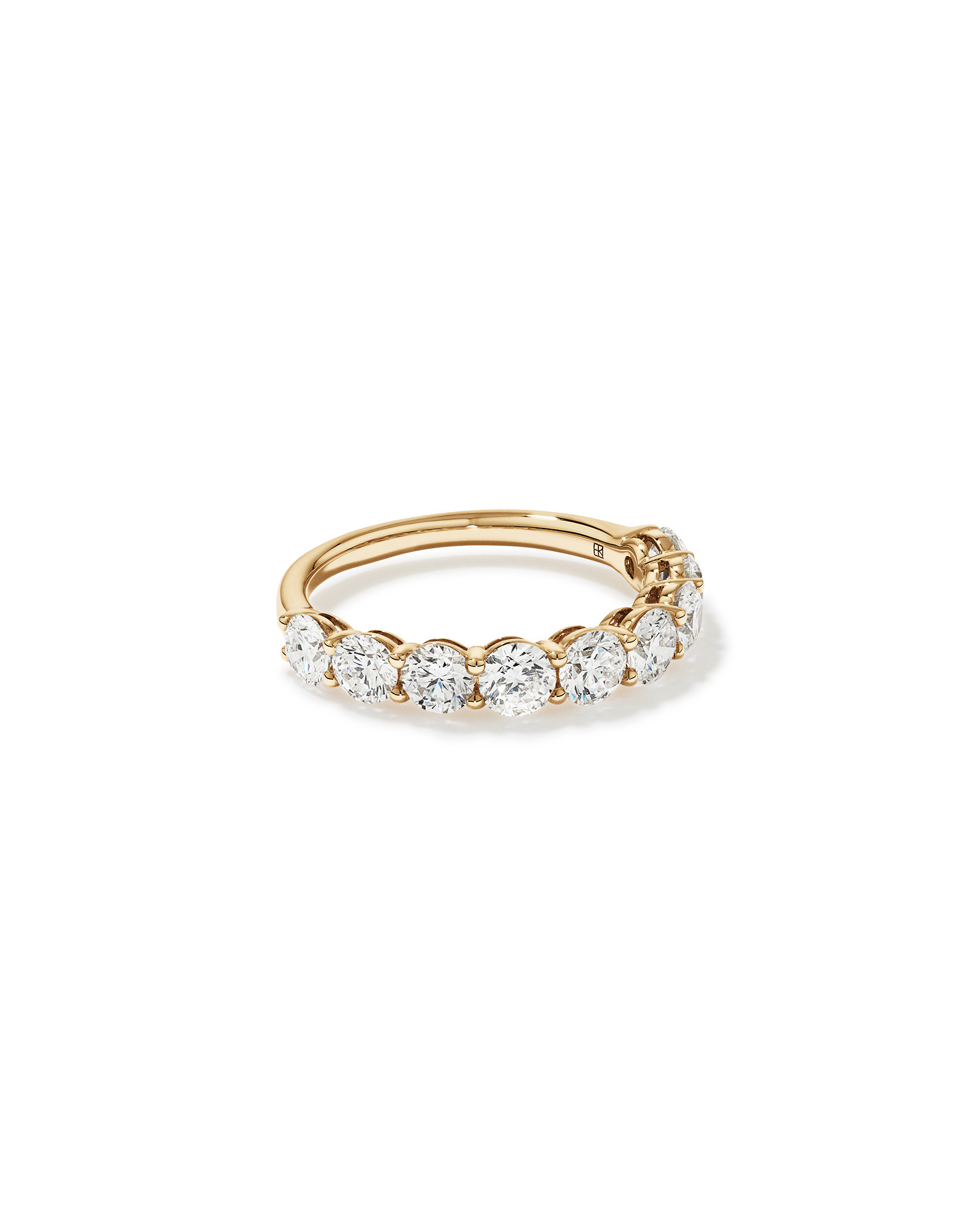 2.00 Carat TW Round Brilliant Laboratory-Grown Diamond Wedding Ring 14kt Gold