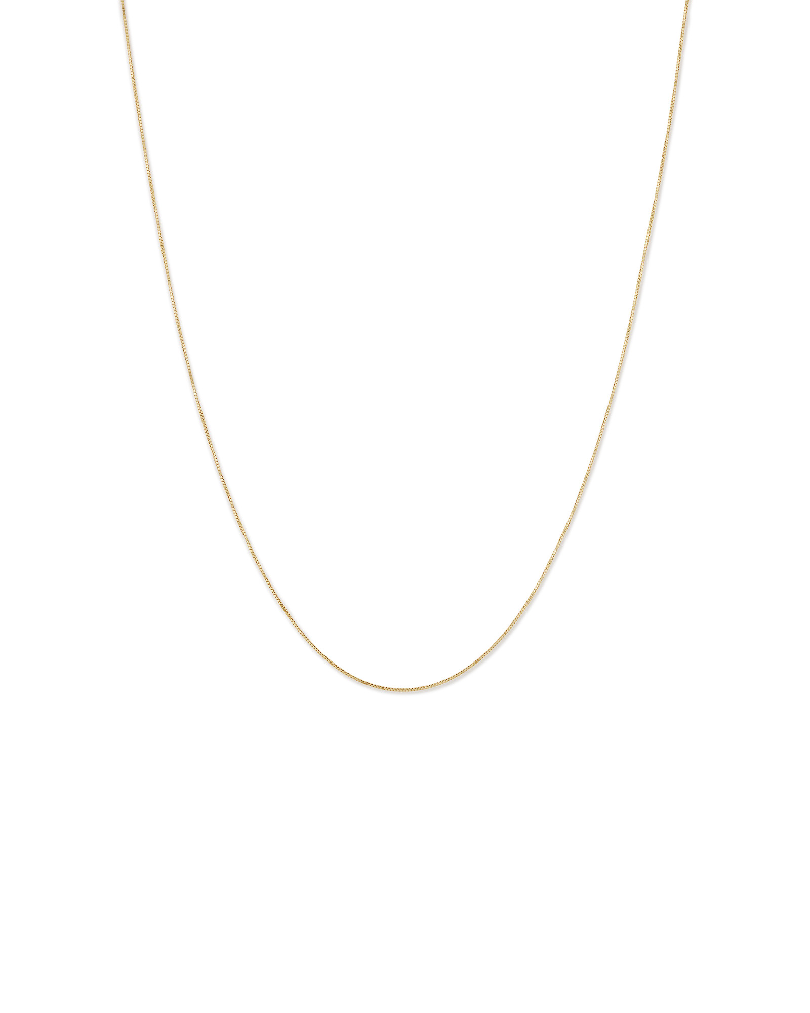 45cm (18") Box Chain in 10kt Yellow Gold