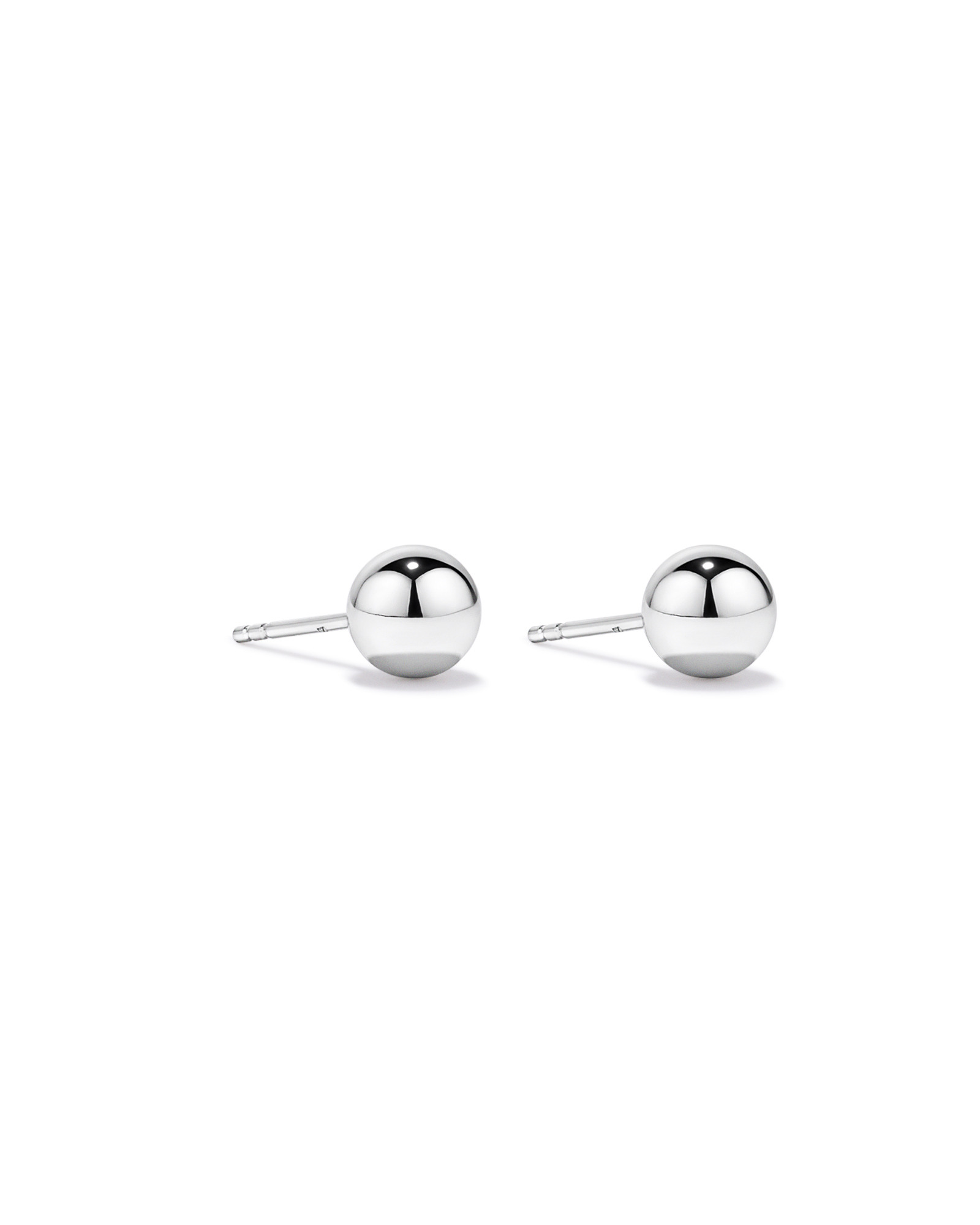 7mm Ball Stud Earrings in Sterling Silver