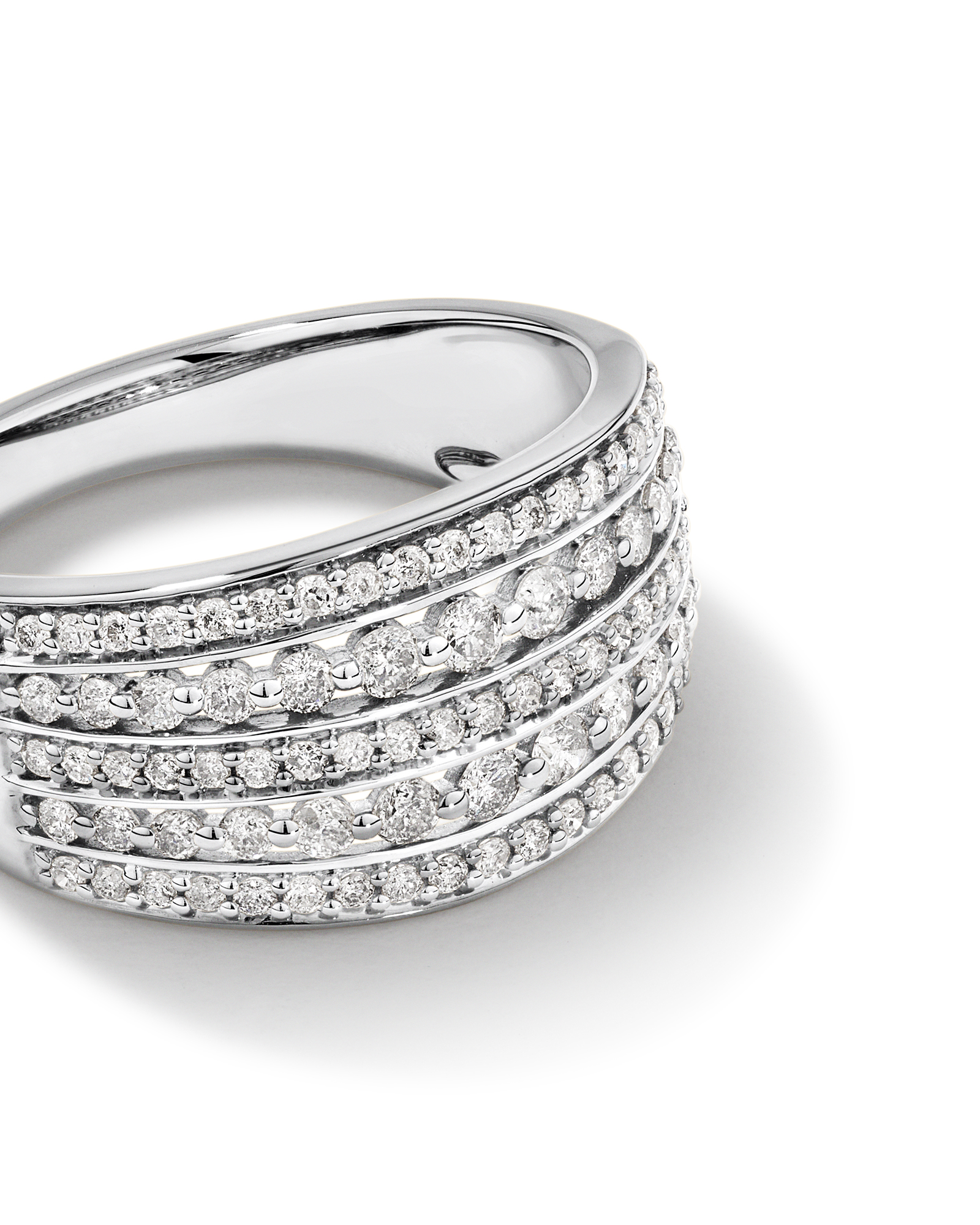 Bague TW Infinite Diamonds 0,70 carat en or blanc 10 carats
