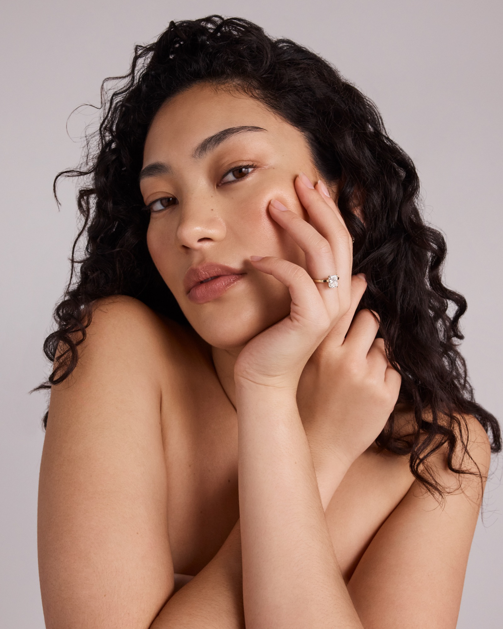 2.00 Carat TW Elongated Cushion Cut Lab-Grown Diamond Solitaire Engagement Ring 14kt Yellow Gold