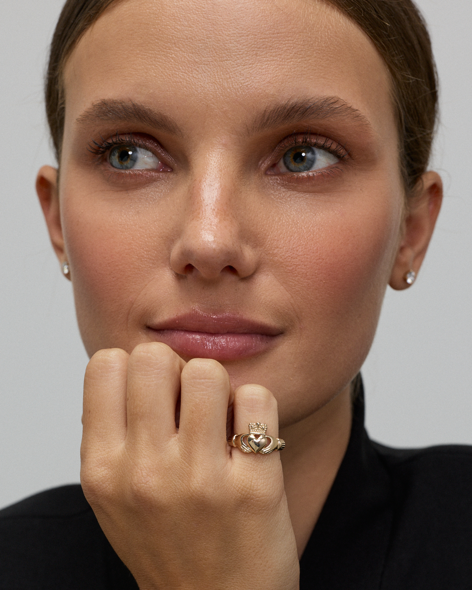 Claddagh Ring 10kt Yellow Gold