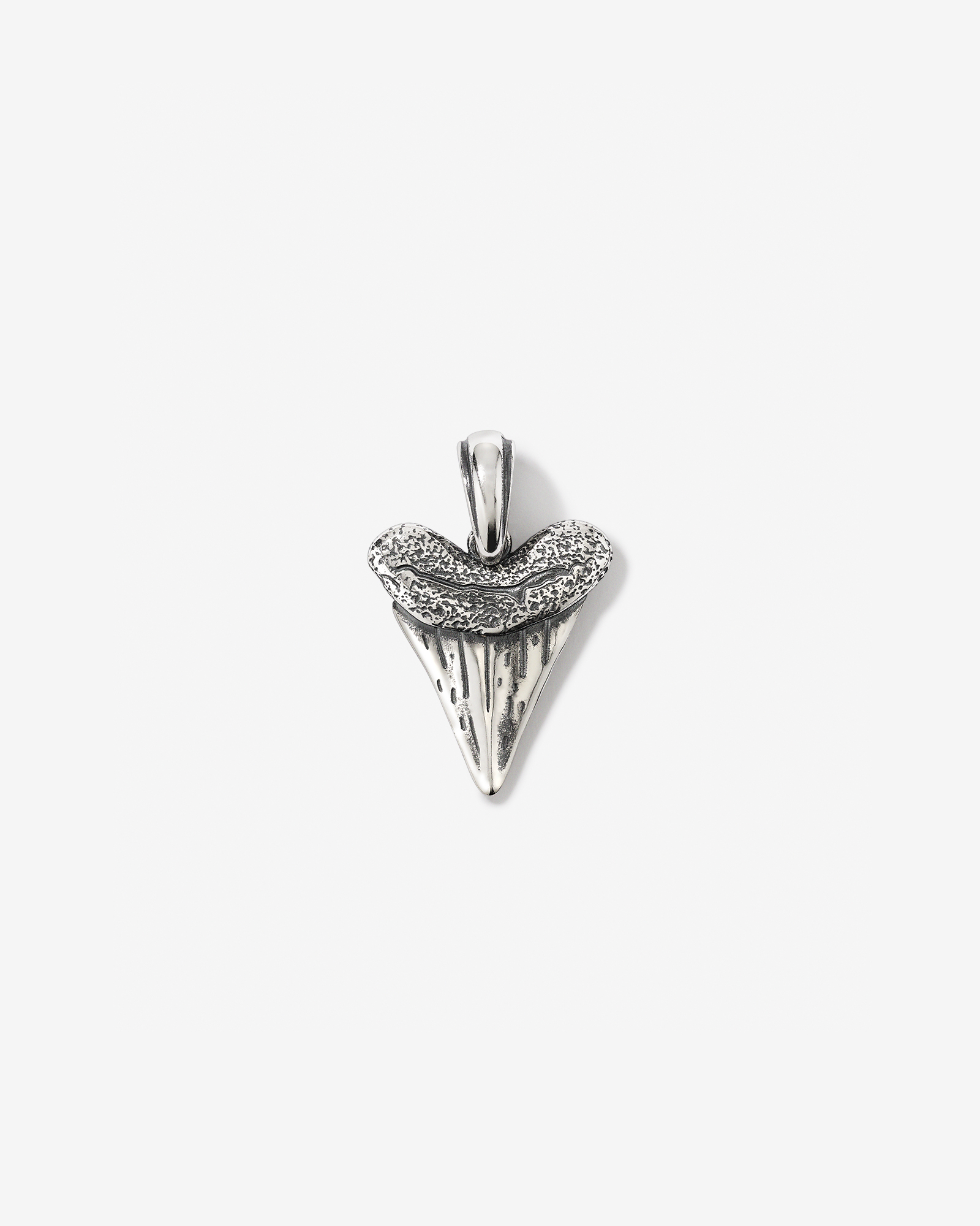 Shark Tooth Pendant in Sterling Silver