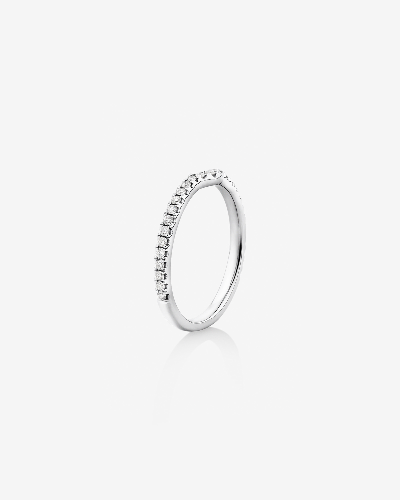 Alliance Sir Michael Hill Designer en or blanc 18 K avec diamants totalisant 0,22 ct