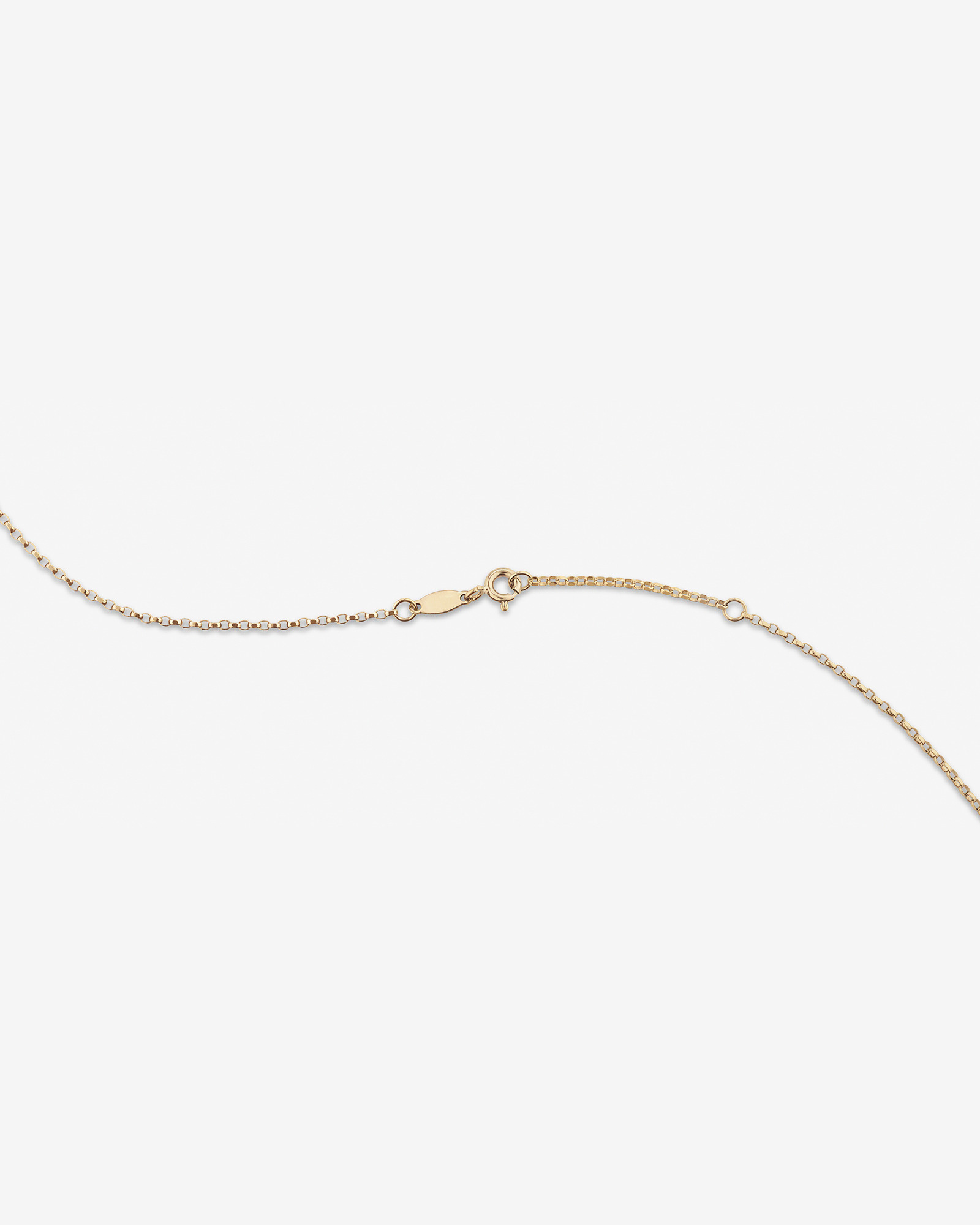 Chaîne belcher de cm en or jaune 18 K avec diamants, largeur de 1 à 1,5 mm