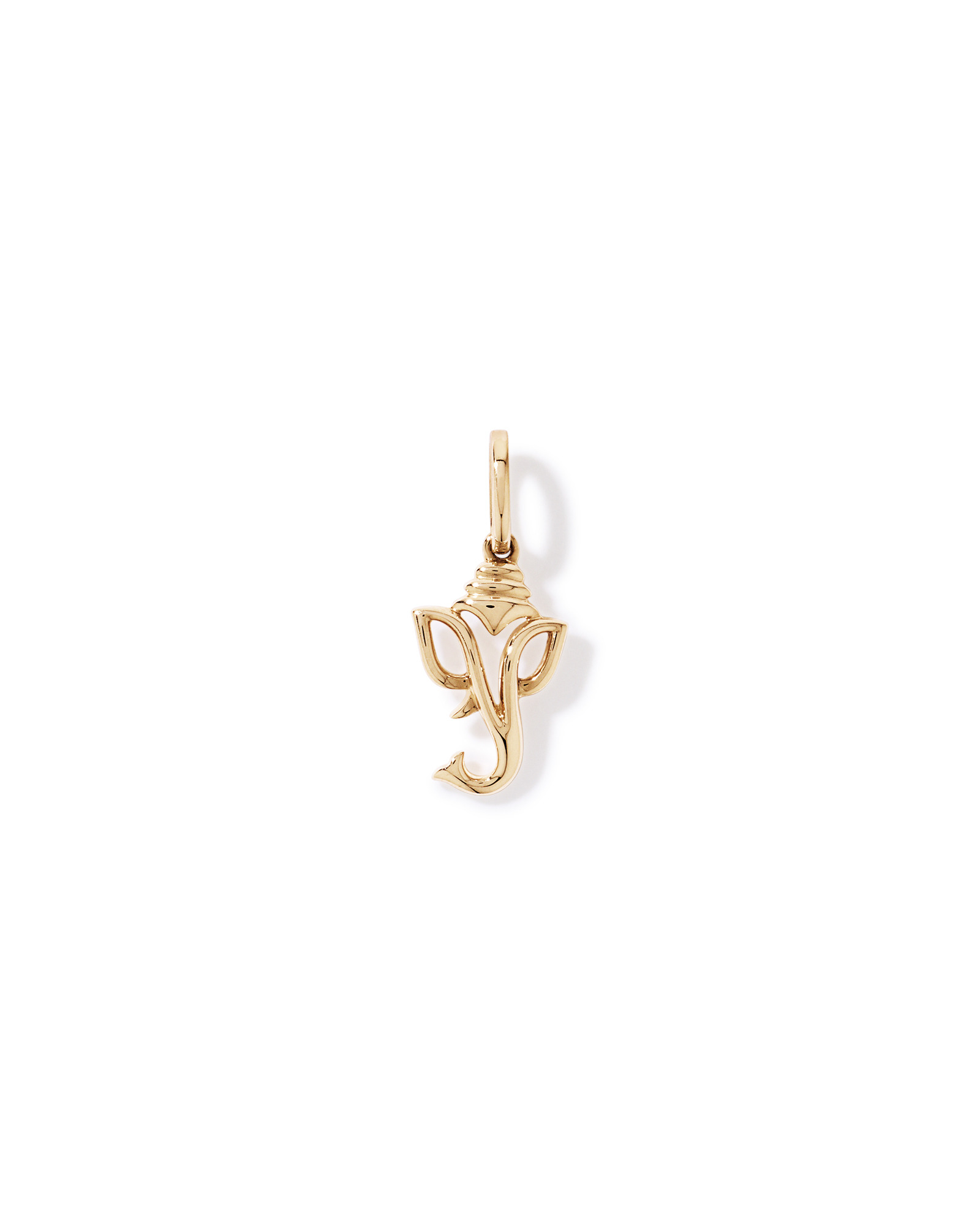 Ganesha Pendant in 10kt Yellow Gold