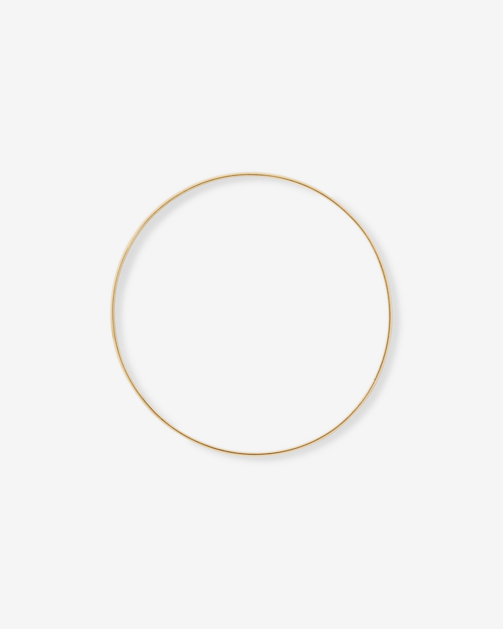 Bracelet Rond 65 mm (2,5") 3,5 mm–4 mm en Or Jaune 10 Carats