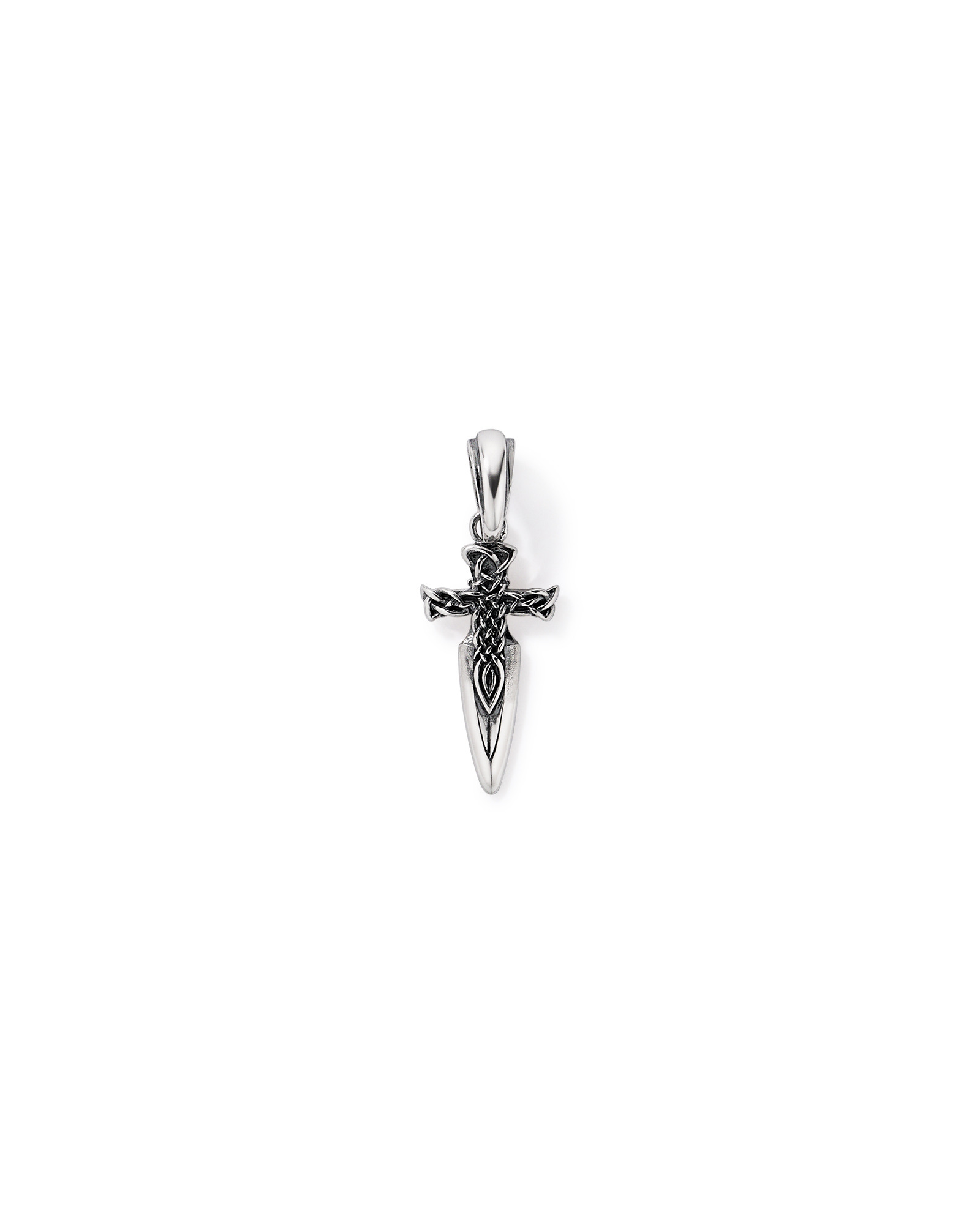 Dagger Pendant in Sterling Silver