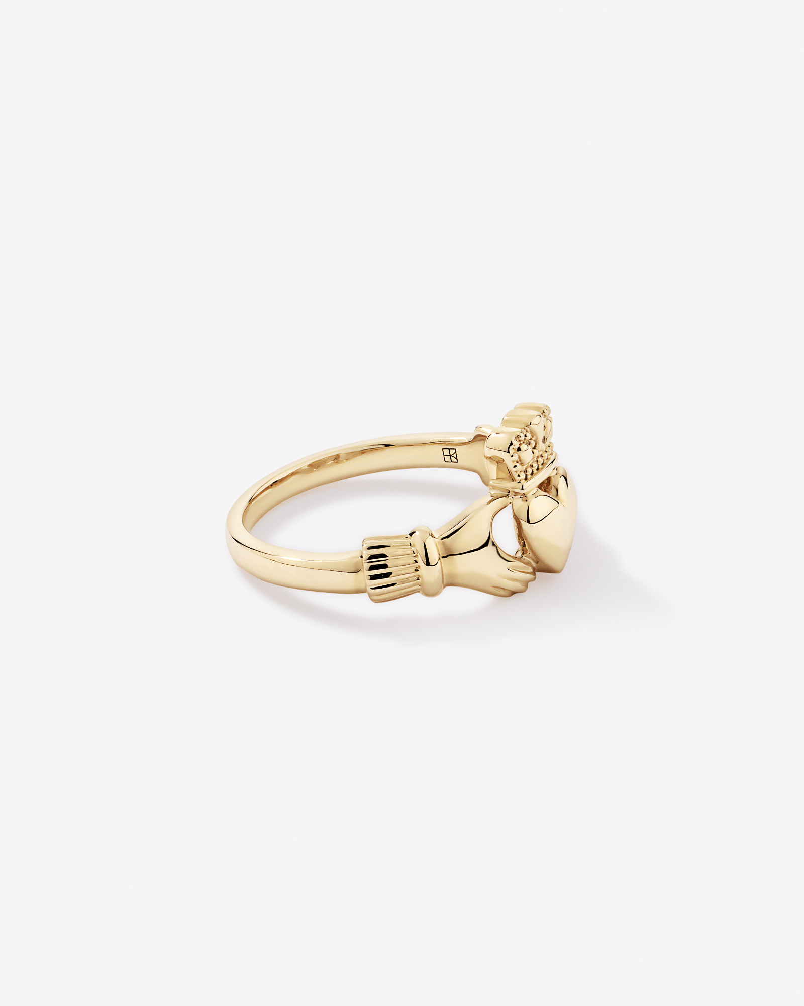 Claddagh Ring 10kt Yellow Gold