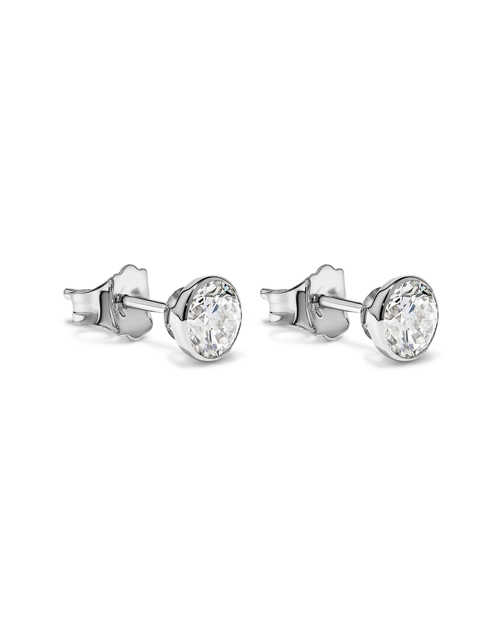 Boucles d’oreilles Lab Lab Seamless Stud 1.00TW en or 10kt