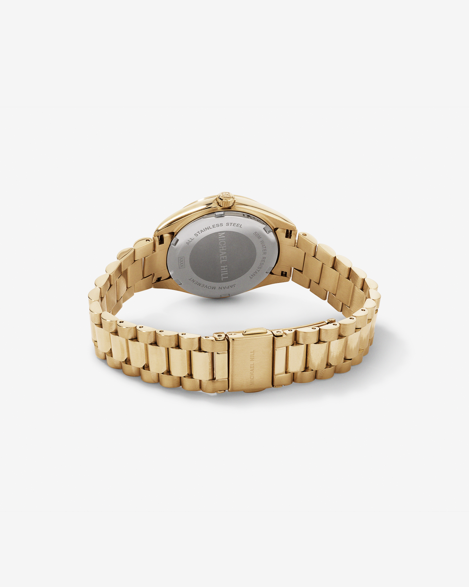 Ladies' 32.5mm Dress Watch in Gold-Tone Stainless Steel