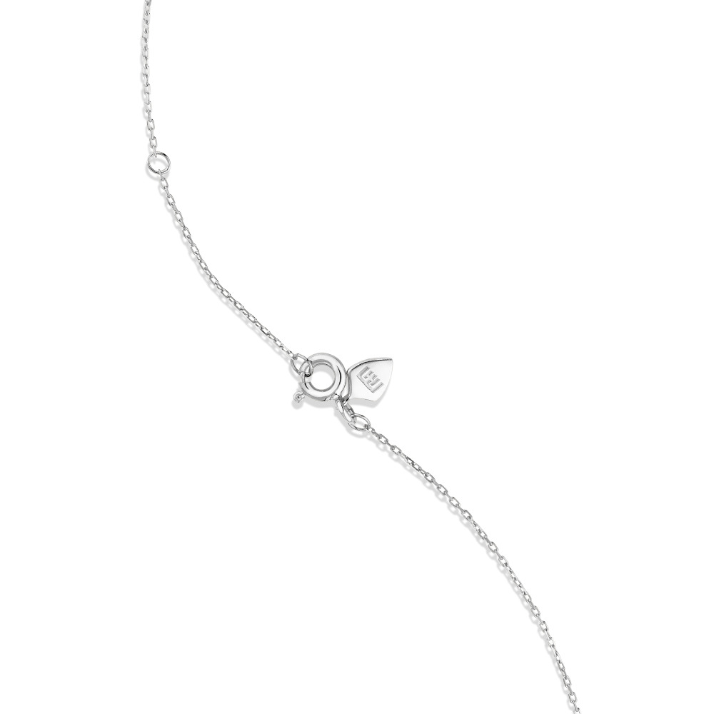 1,00 Carat TW Collier solitaire en diamant en or blanc 18kt