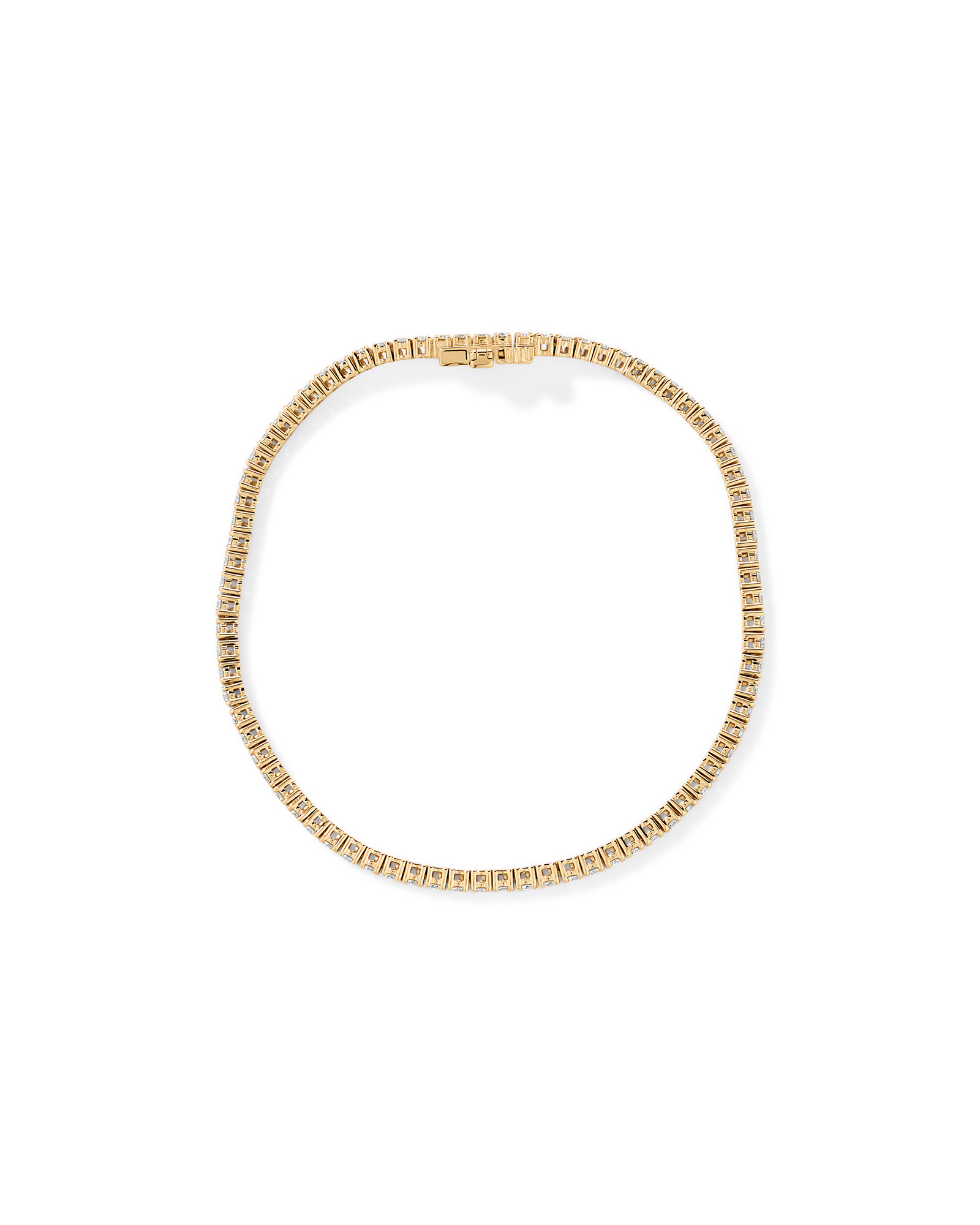 2.50TW Lab Diamond Tennis Bracelet in 10kt Yellow Gold