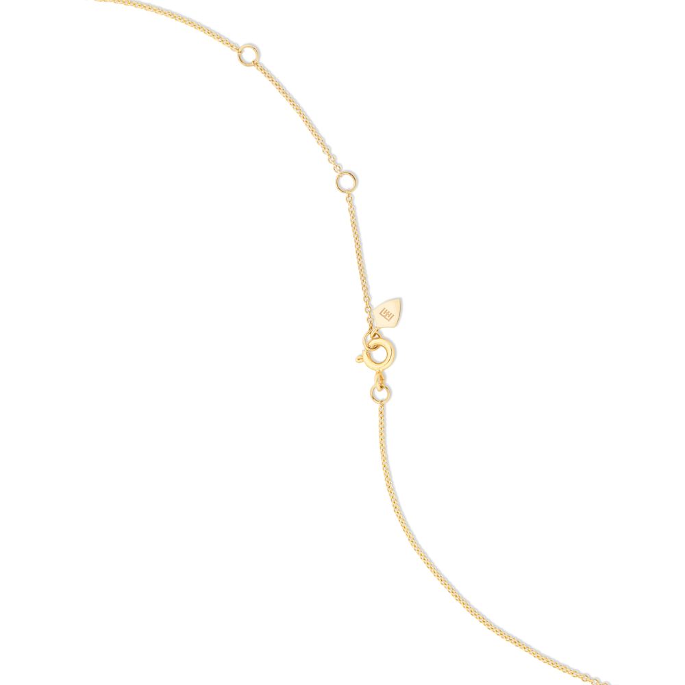 Australian Opal Pendant with Chain in 10kt Yellow Gold