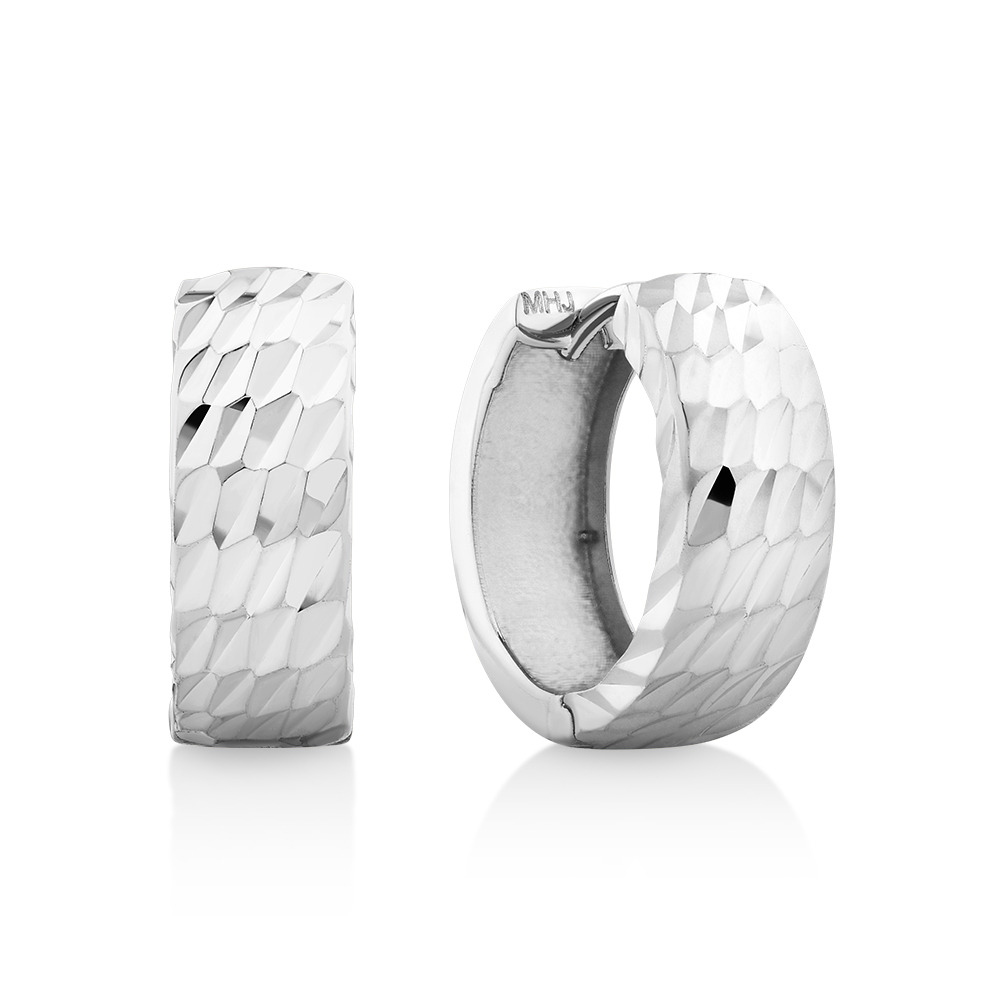 11mm Huggie Earrings 10kt Yellow Gold