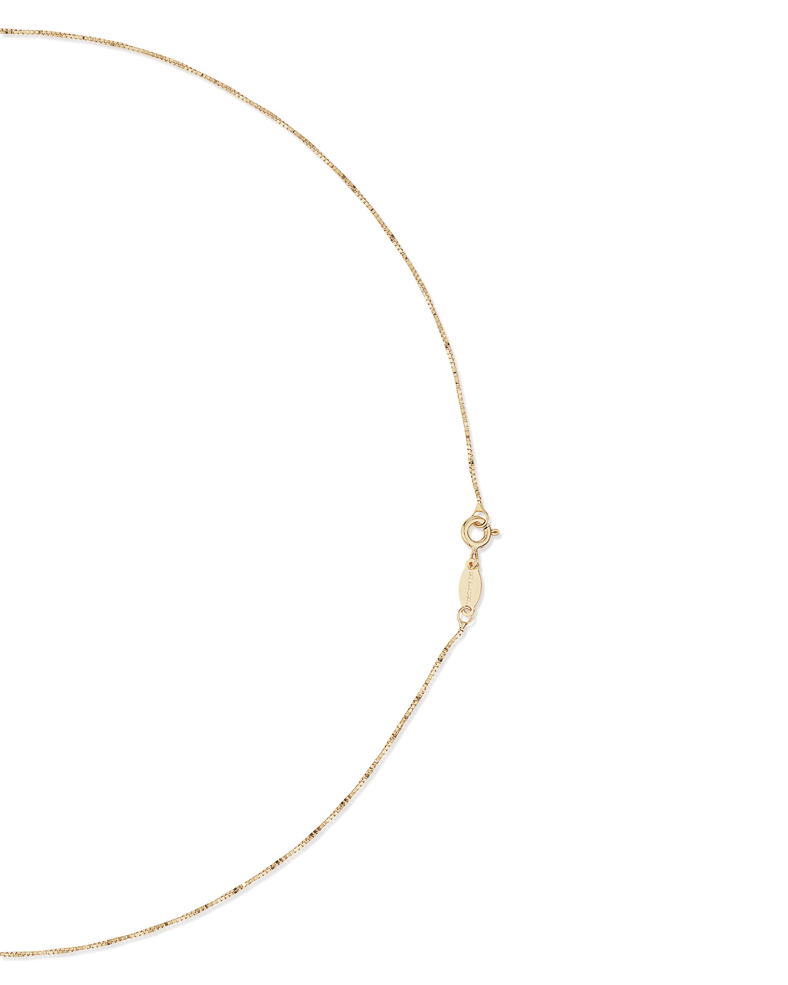 Chaîne à maille vénitienne de 45 cm en or jaune 10 K