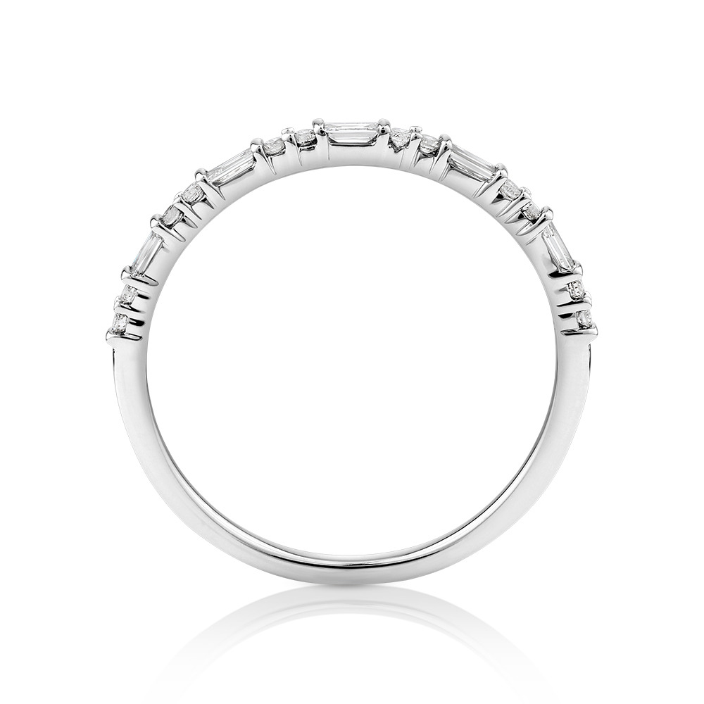 Bague de Mariage de Diamant de 0,20 Carat TW en Or Blanc 14kt