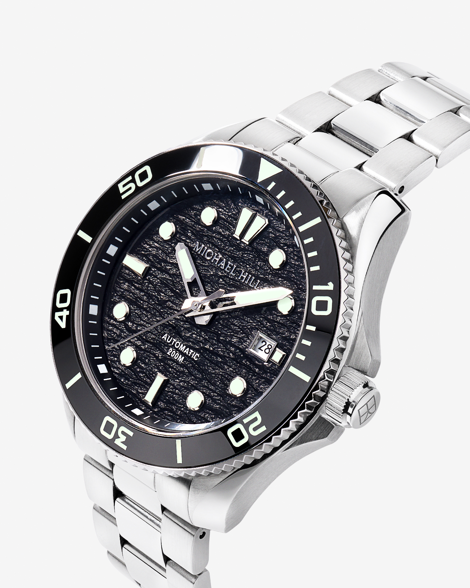 Men’s Diver's Watch in Stainless Steel