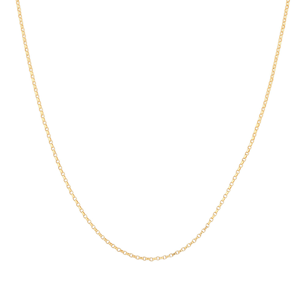 45cm (18") Solid Belcher Chain in 10kt Yellow Gold