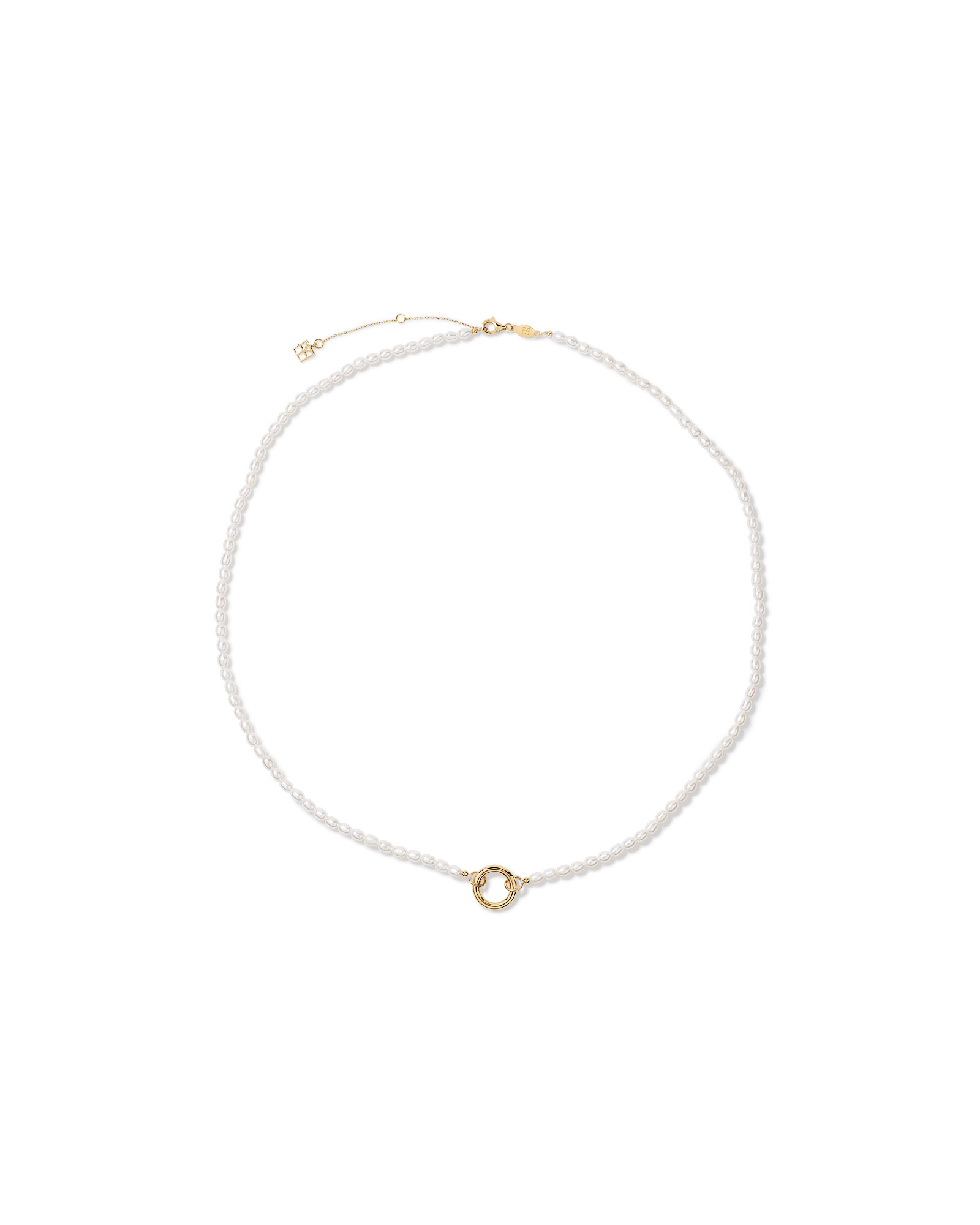 55cm (22") Cultured Freshwater Pearl Open Chain Necklace in 10kt Yellow Gold