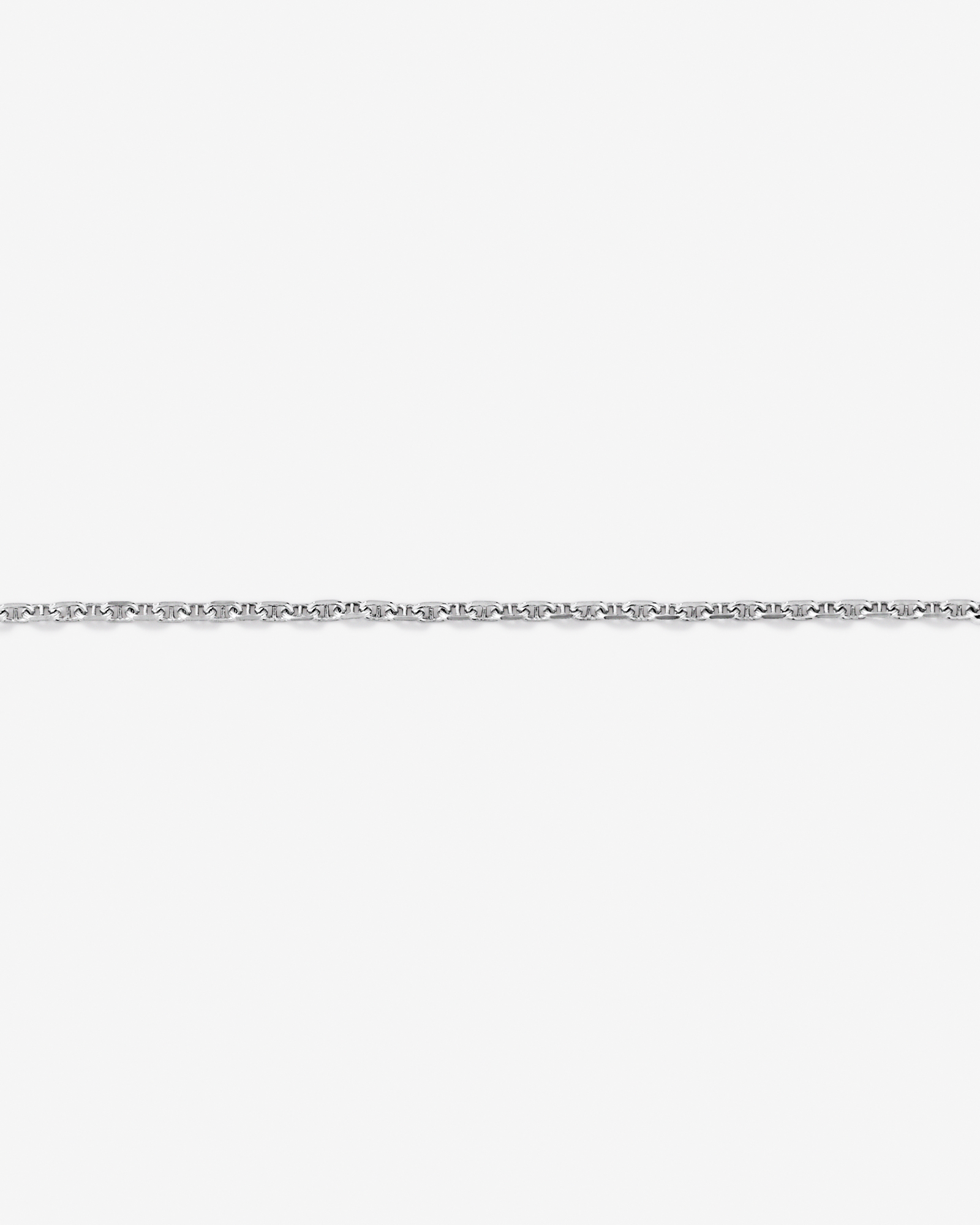 50cm (20") Micro Mariner Open Chain in Sterling Silver