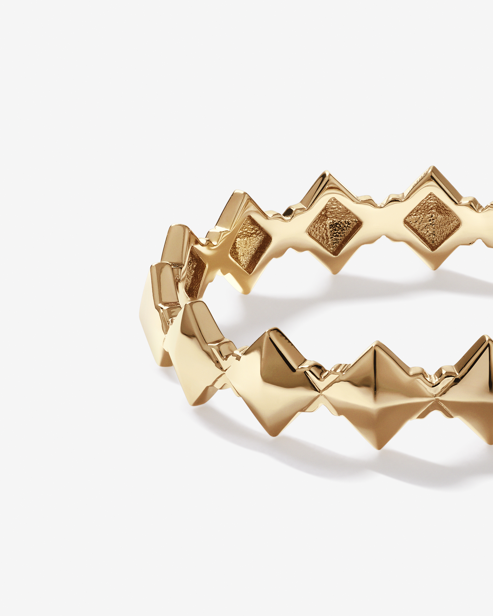 Bague Pointe Signature Connect en Or Jaune 10 kt