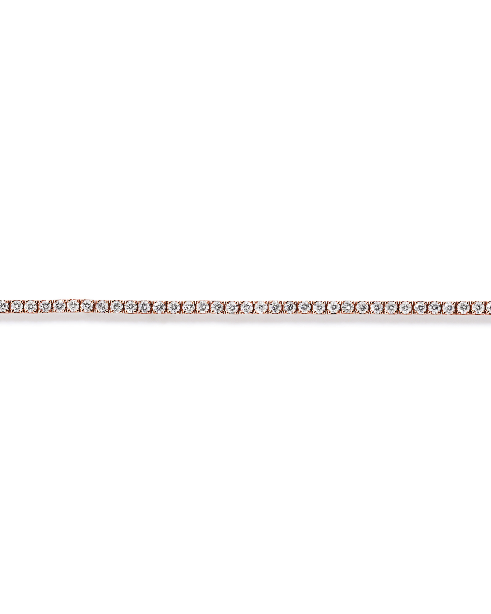 3.00 Carat TW Diamond Tennis Bracelet in 10kt Rose Gold